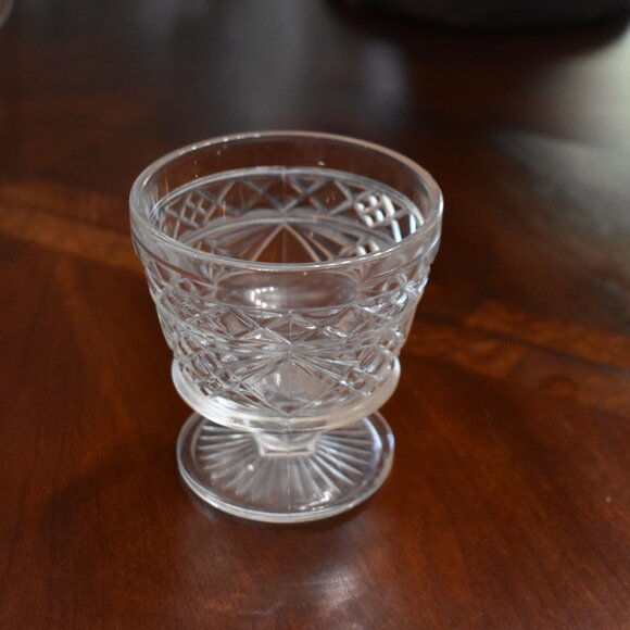 Set of (4) Vintage Hazel Atlas Sherbert Glasses - Picture 1 of 6